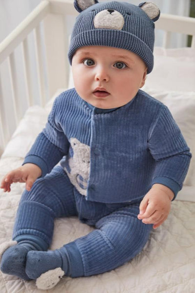 baby bear rib coverall