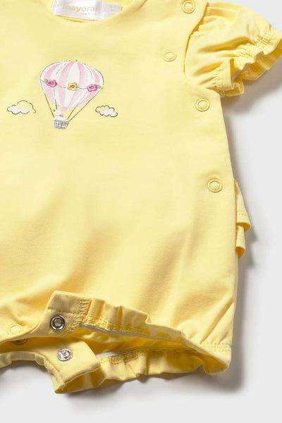 baby hot air balloon romper