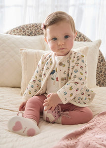 baby quilted jacket + tee + legging set