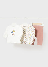Load image into Gallery viewer, baby quilted jacket + tee + legging set
