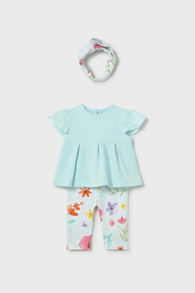 baby tee+legging + headband set