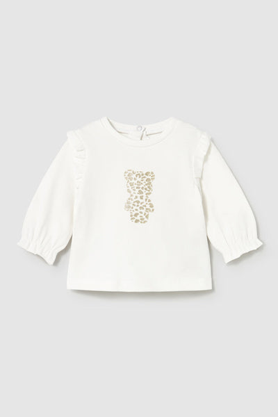 baby leo bear tee