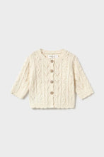 Load image into Gallery viewer, baby pointelle cardigan
