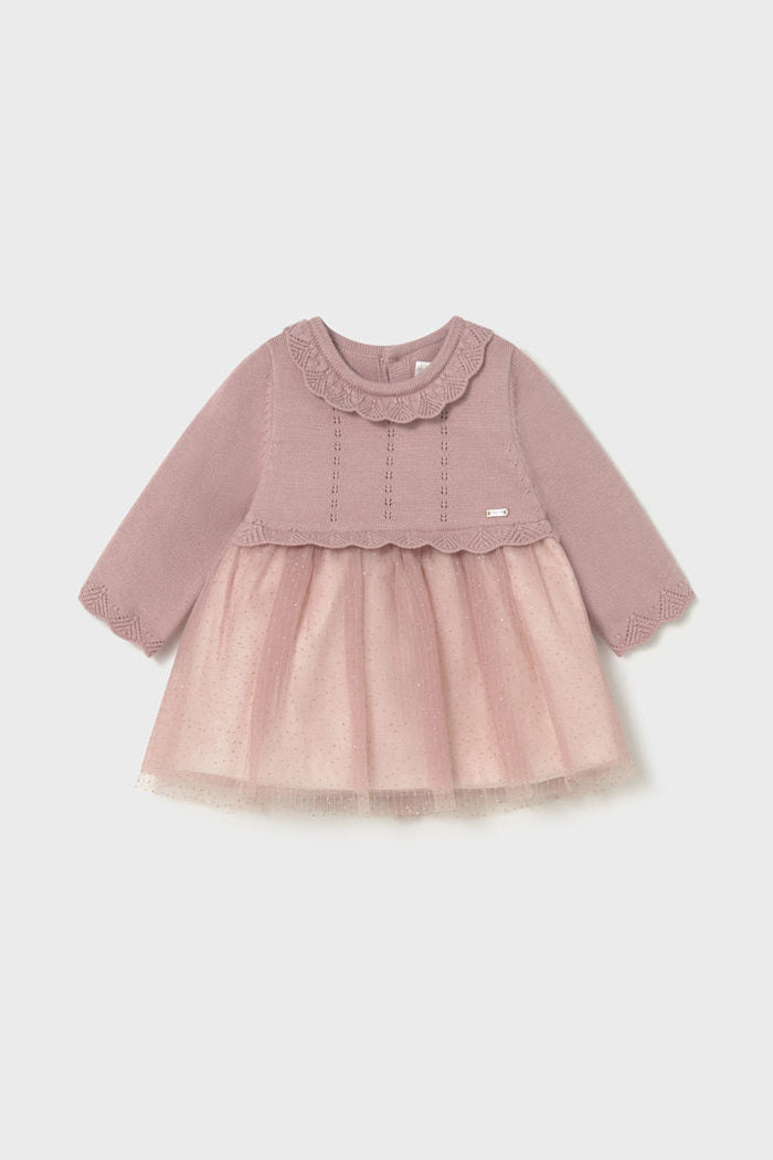 baby tulle skirt sweater dress