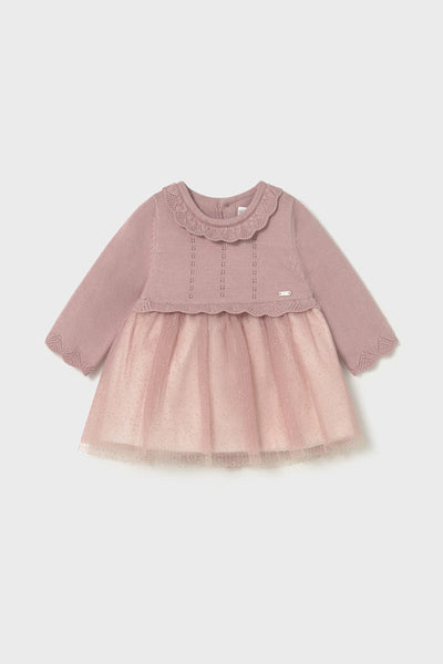 baby tulle skirt sweater dress