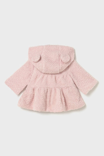 baby sherpa zip hoodie coat