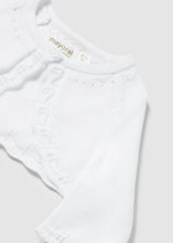 Load image into Gallery viewer, baby crochet trim bolero cardigan
