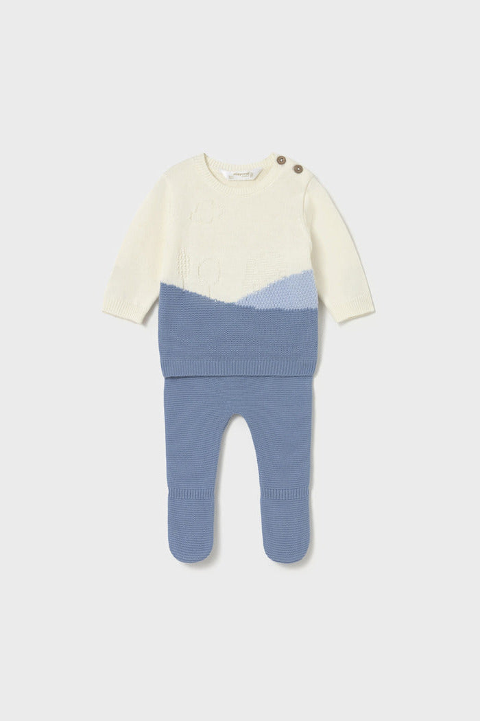 baby texured sweater + pant set