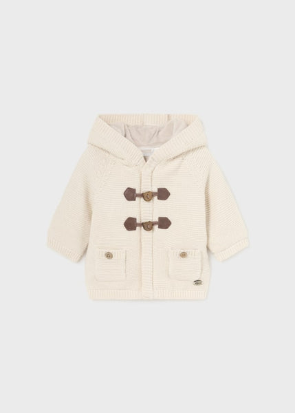 baby zip hooded cardigan