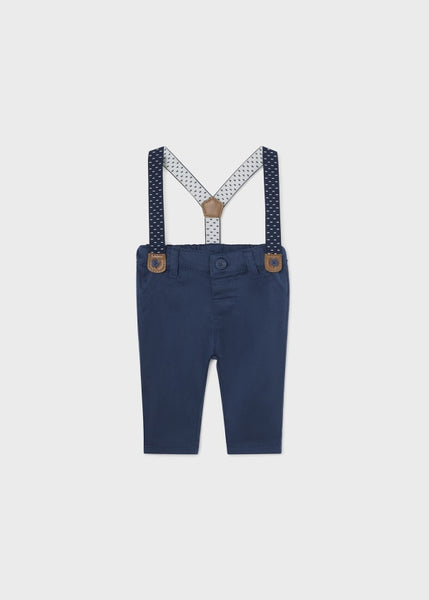 mini boy chino + suspenders