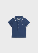 Load image into Gallery viewer, baby tipped polo tee
