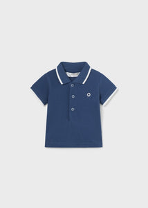 baby tipped polo tee