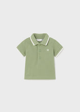Load image into Gallery viewer, baby tipped polo tee
