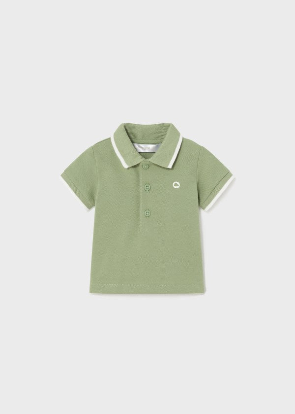 baby tipped polo tee