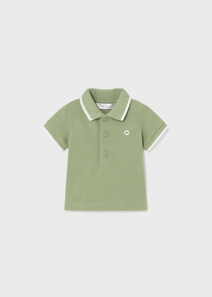 baby tipped polo tee