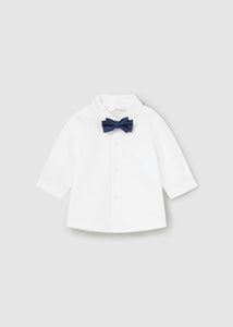 boys long sleeve shirt + tie