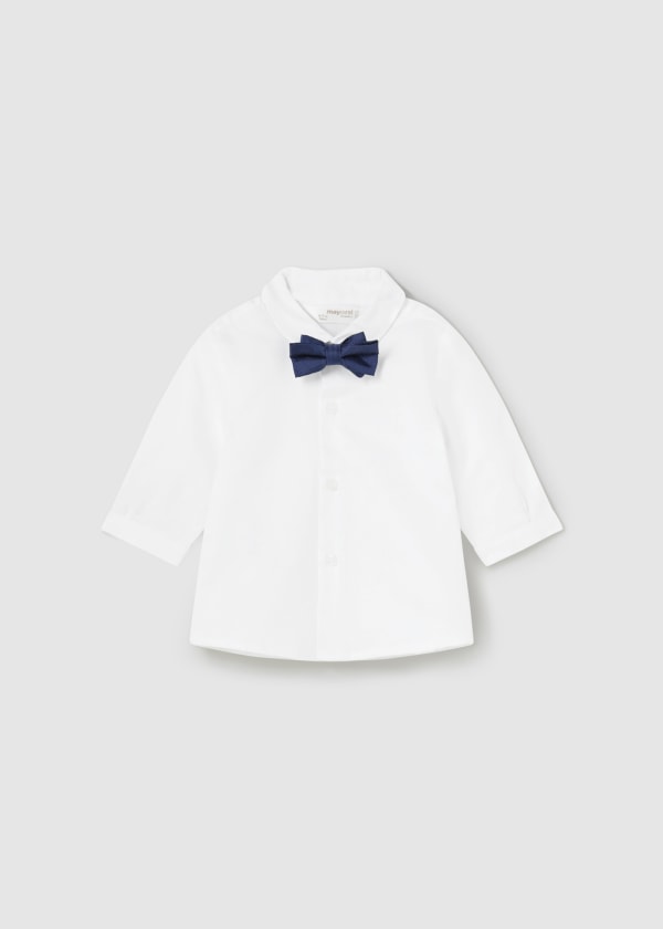 boys long sleeve shirt + tie