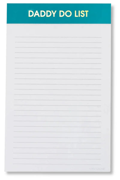notepad - daddy do list