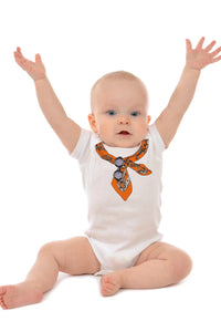 baby onesie scarf
