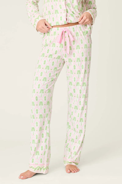 palm print pant