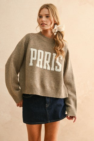 paris crew sweater