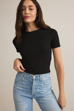 Load image into Gallery viewer, fine rib short sleeve tee
