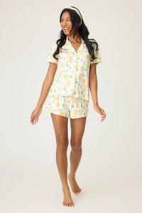 pj short set mimosa