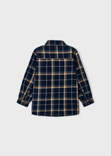 Load image into Gallery viewer, boys lined plaid shacket
