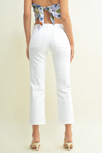 pocket straight jean