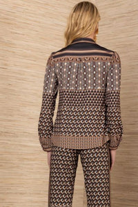 print collar top