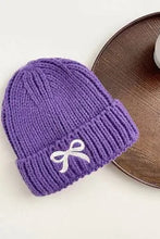 Load image into Gallery viewer, girls bow beanie
