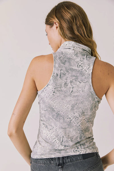 python print halter neck top