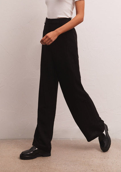 wide leg rayon trouser pant