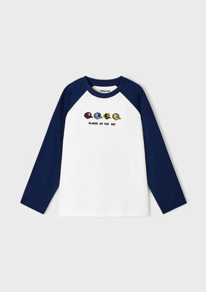 boys caps raglan tee