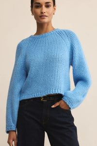 raglan crew sweater