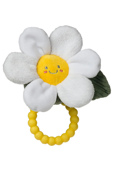 daisy teether rattle