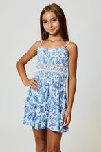 Load image into Gallery viewer, girls paisley smock dress
