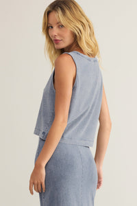 v neck jersey tank