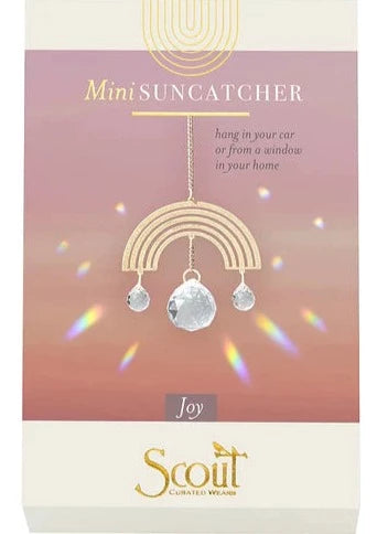 crystal mini suncatcher rainbow