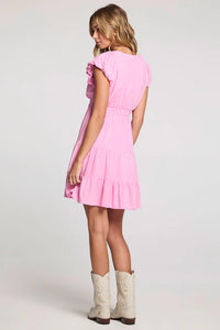 short sleeve mini dress