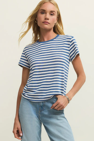 short sleeve stripe tee