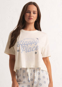 happy place short sleeve tee