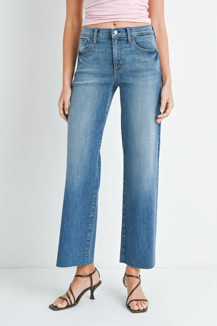 slim palazzo jean