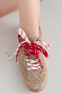 suede leo sneaker