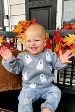 Load image into Gallery viewer, kids ghost boucle sweatshirt
