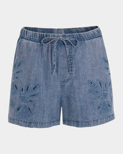 Load image into Gallery viewer, tencel embroidered short
