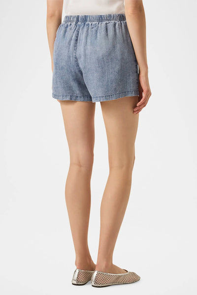 tencel embroidered short