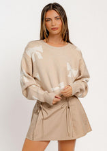 Load image into Gallery viewer, crew neck bows sweaer
