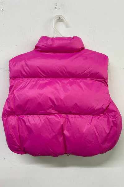 girls puffer vest