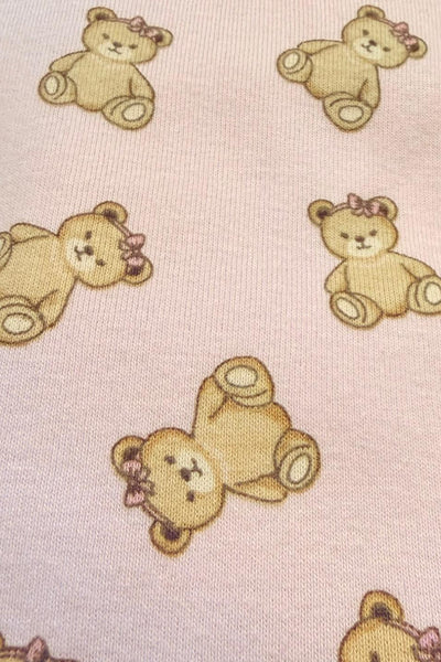kids 2pc pj bow bears